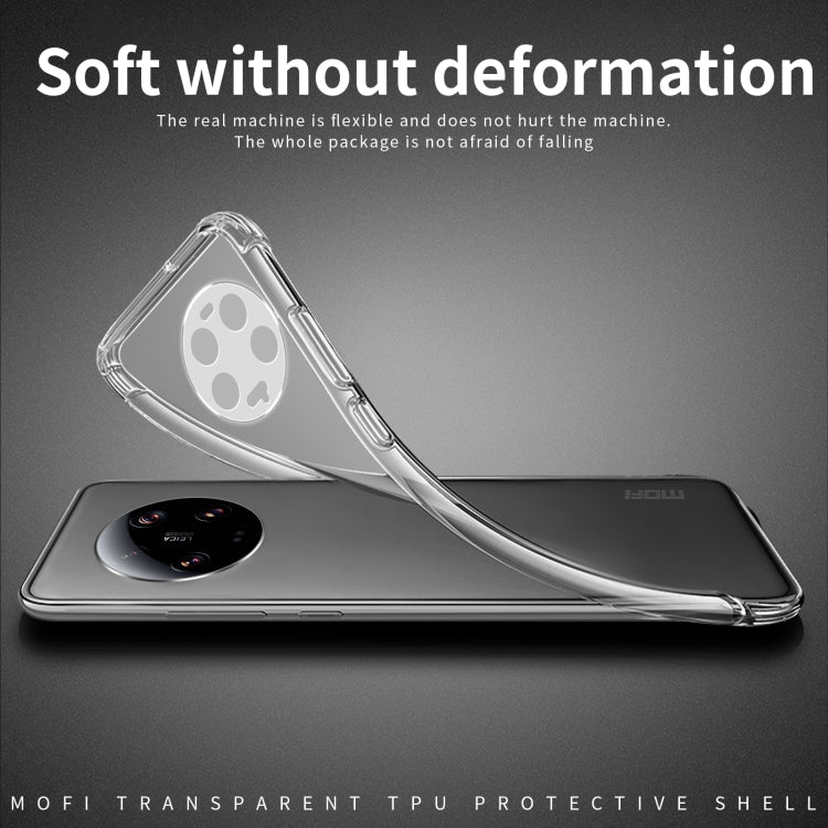 For Xiaomi 13 Ultra MOFI Ming Series Ultra-thin TPU Phone Case(Transparent) - 13 Ultra Cases by MOFI | Online Shopping UK | buy2fix