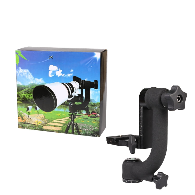 C022 Horizontal 360 Degree Gimbal Tripod Ball Head - Tripod Heads by buy2fix | Online Shopping UK | buy2fix