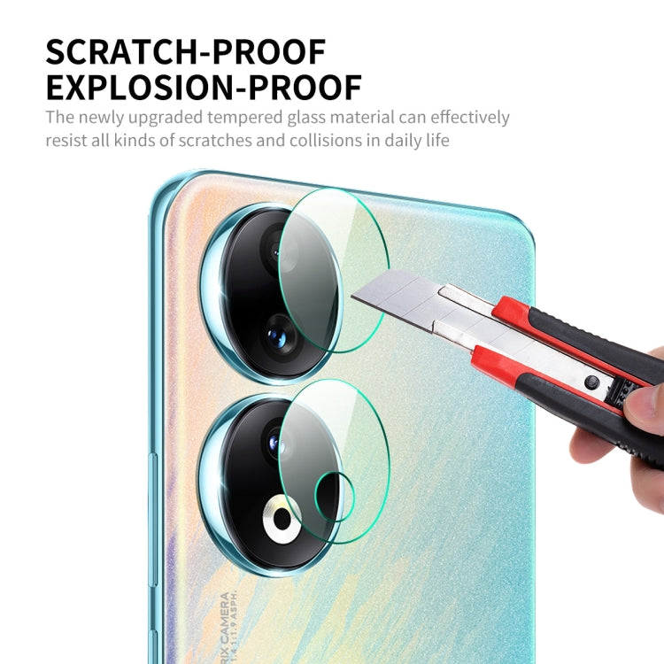 For Honor 90 2Sets ENKAY Hat-Prince 9H Rear Camera Lens Tempered Glass Film - Honor Tempered Glass by ENKAY | Online Shopping UK | buy2fix