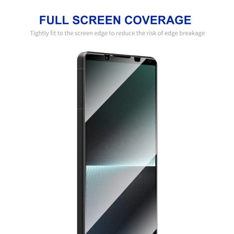 For Sony Xperia 1 V ENKAY Full Glue High Aluminum-silicon Tempered Glass Film - Sony Tempered Glass by ENKAY | Online Shopping UK | buy2fix