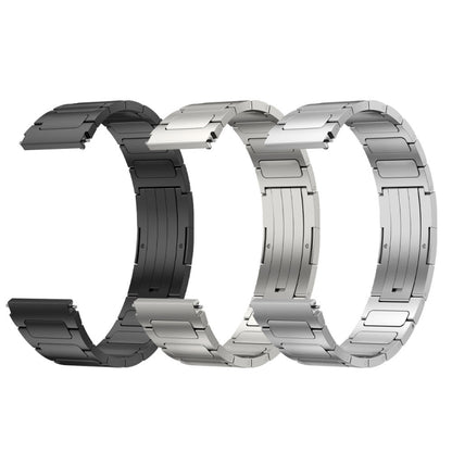 For Samsung Gear S3 Classic 22mm I-Shaped Titanium Alloy Watch Band(Sliver) - Watch Bands by buy2fix | Online Shopping UK | buy2fix