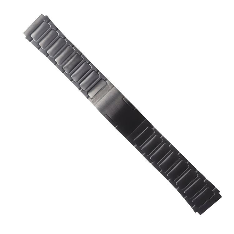 For Amazfit GTR 3 22mm I-Shaped Titanium Alloy Watch Band(Grey) - Watch Bands by buy2fix | Online Shopping UK | buy2fix