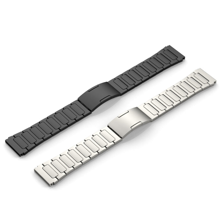 For Xiaomi MI Watch Color 2 22mm I-Shaped Titanium Alloy Watch Band(Grey) - Watch Bands by buy2fix | Online Shopping UK | buy2fix