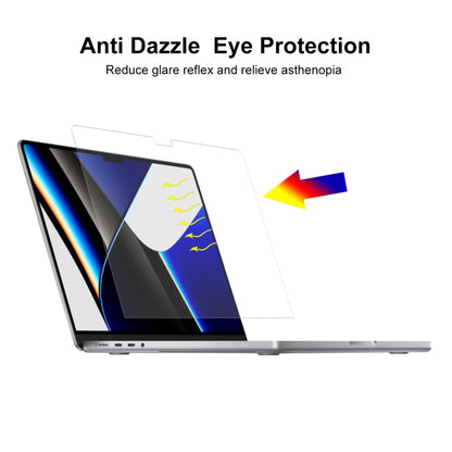 For MacBook Pro 14.2 A2442/A2779 ENKAY Hat-Prince 3 in 1 Protective Bracket Case Cover Hard Shell with TPU Keyboard Film / PET Screen Protector, Version:US(Light Blue) - MacBook Pro Cases by ENKAY | Online Shopping UK | buy2fix