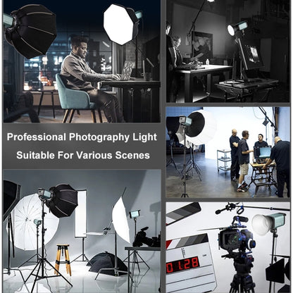 VLOGLITE P100 Professional Photography Video Fill Light 100W High Powerful Bright COB LED Light, Plug:US Plug -  by VLOGLITE | Online Shopping UK | buy2fix