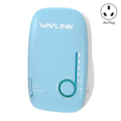 WAVLINK WN576K1 AC1200 Household WiFi Router Network Extender Dual Band Wireless Repeater, Plug:AU Plug (Blue) - Wireless Routers by WAVLINK | Online Shopping UK | buy2fix