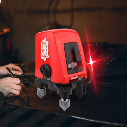 AK435 Laser Level 3D Self Leveling 2 Line Lasers Horizontal Vertical Lasers Level 360 Tripod Mini Laser Levels - Consumer Electronics by buy2fix | Online Shopping UK | buy2fix