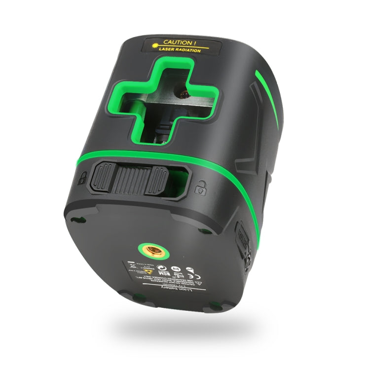 SNDWAY SW-331G Laser Level 2 Lines 360 Degree Rechargeable Battery Green Beam Self Leveling Level Laser 3D Rotary Vertical Horizontal - Consumer Electronics by SNDWAY | Online Shopping UK | buy2fix