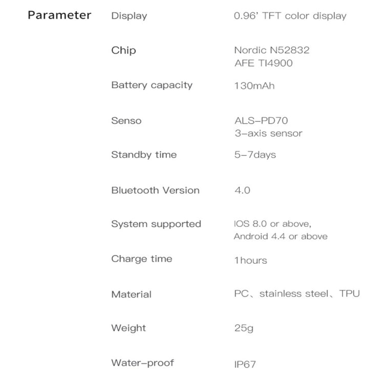 P12 0.96inch TFT Color Screen Smart Watch IP67 Waterproof,Support Call Reminder /Heart Rate Monitoring/Blood Pressure Monitoring/ECG Monitoring(Green) - Smart Wear by buy2fix | Online Shopping UK | buy2fix