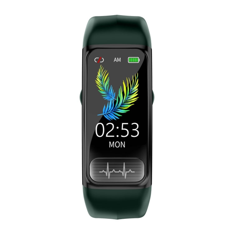 P12 0.96inch TFT Color Screen Smart Watch IP67 Waterproof,Support Call Reminder /Heart Rate Monitoring/Blood Pressure Monitoring/ECG Monitoring(Green) - Smart Wear by buy2fix | Online Shopping UK | buy2fix