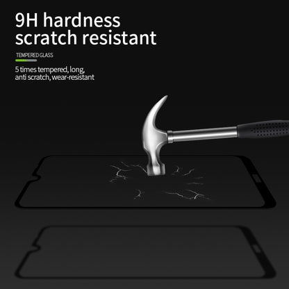 For Xiaomi RedMi Note 8T PINWUYO 9H 2.5D Full Screen Tempered Glass Film(Black) -  by PINWUYO | Online Shopping UK | buy2fix