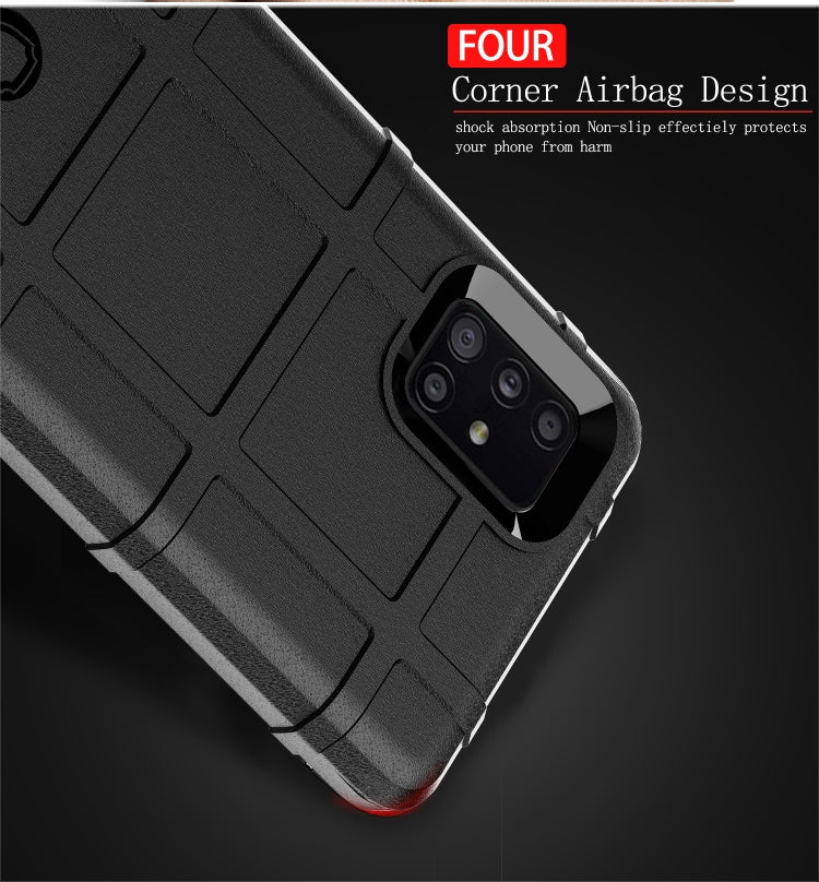 For Galaxy A51 5G  Full Coverage Shockproof TPU Case(Black) - Samsung Accessories by buy2fix | Online Shopping UK | buy2fix