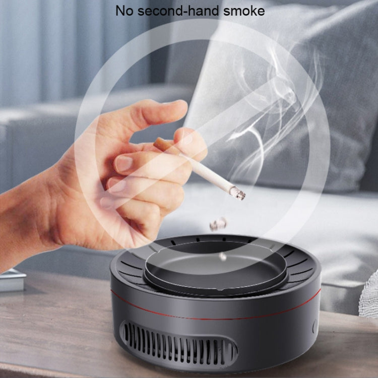 Multifunctional Ashtray Negative Ion Intelligent Air Purifier PM2.5 Home Car Smart Air Freshener Air Cleaner(Black) - Home & Garden by buy2fix | Online Shopping UK | buy2fix