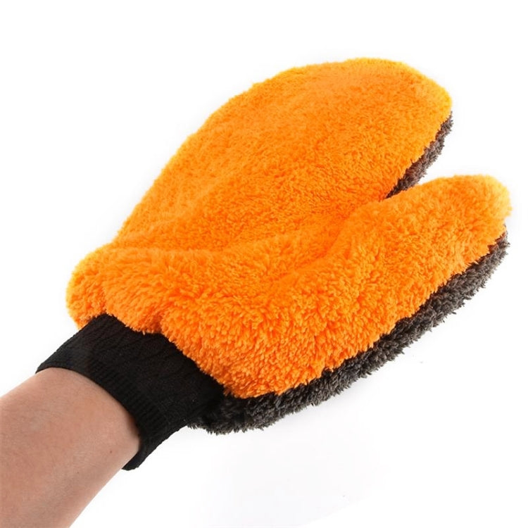 Car Washing Gloves Cleaning Mitt Wash Glove Maintenance Soft Coral Fleece Car Washing Brush Cloth For Motorcycle Auto Home - Car washing supplies by buy2fix | Online Shopping UK | buy2fix