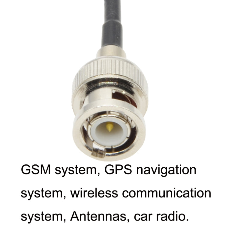 BNC Female To BNC Male RG58 Coaxial Adapter Cable, Cable Length:1.5m - Connectors by buy2fix | Online Shopping UK | buy2fix