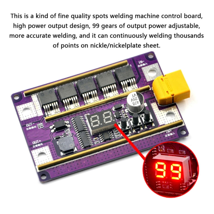 Model Airplane Battery Version 12V Digital Display DIY Battery Spot Welding Machine Pen Control, Style:6 Square Pen - Home & Garden by buy2fix | Online Shopping UK | buy2fix