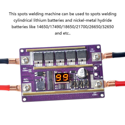 Model Airplane Battery Version 12V Digital Display DIY Battery Spot Welding Machine Pen Control, Style:10 Square Pen With Case - Home & Garden by buy2fix | Online Shopping UK | buy2fix