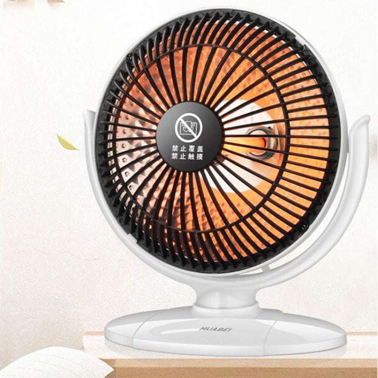 Small Sun Mini Home Office Heater 6 inch Electric Heater National Standard Plug, Specification:with 3m Extension Cable(White) - Consumer Electronics by buy2fix | Online Shopping UK | buy2fix