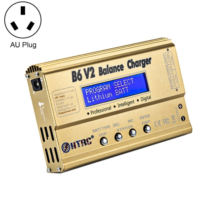 HTRC B6 V2 Model Airplane Charger Smart Balance Charger, AU Plug - Charger by HTRC | Online Shopping UK | buy2fix