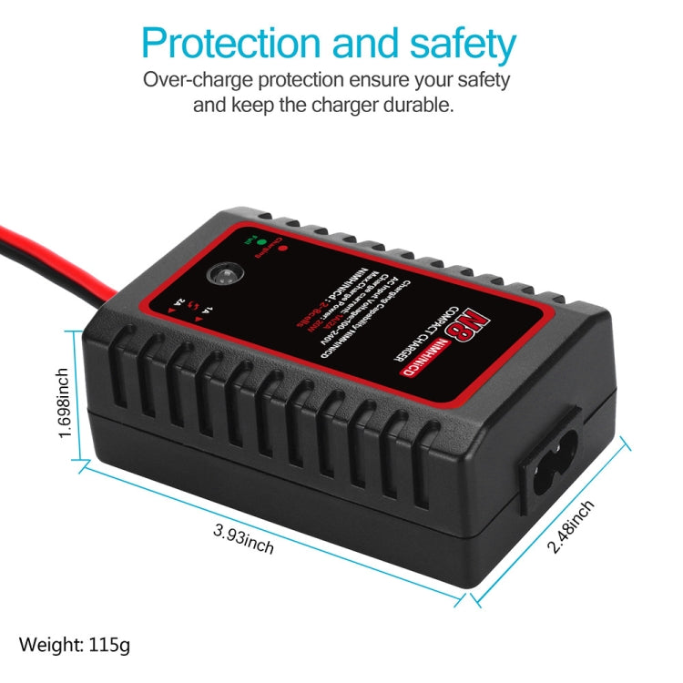 HTRC N8 Ni-MH Ni-Cr Battery Charger Smart Balance Charger, EU Plug - Toys & Hobbies by HTRC | Online Shopping UK | buy2fix