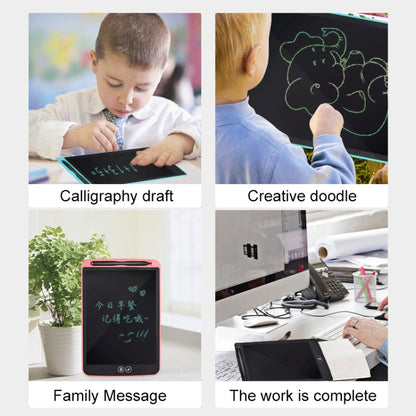 8.5 inch LCD Handwriting Board Children Drawing Graffiti Handwriting Board, Style:Colorful, Frame Color:Green - Consumer Electronics by buy2fix | Online Shopping UK | buy2fix