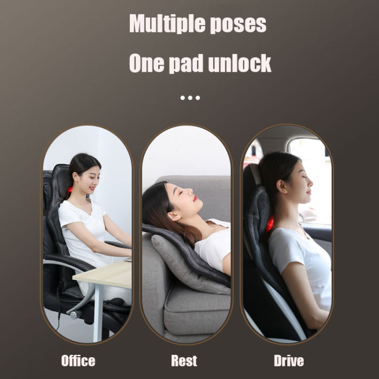 YJ-308 Car Massager Cervical Spine Neck Waist Car Home Heating Whole Body Multifunctional Massage Mat, Specification: Premium Version (24V for Trucks) - Seat Accessories by buy2fix | Online Shopping UK | buy2fix