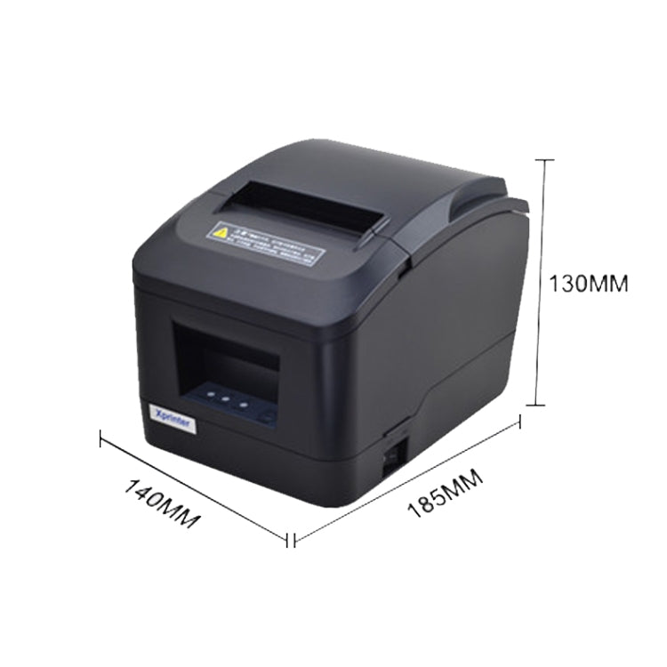 Xprinter XP-A160M Thermal Printer Catering Bill POS Cash Register Printer, Style:UK Plug(USB) - Consumer Electronics by Xprinter | Online Shopping UK | buy2fix