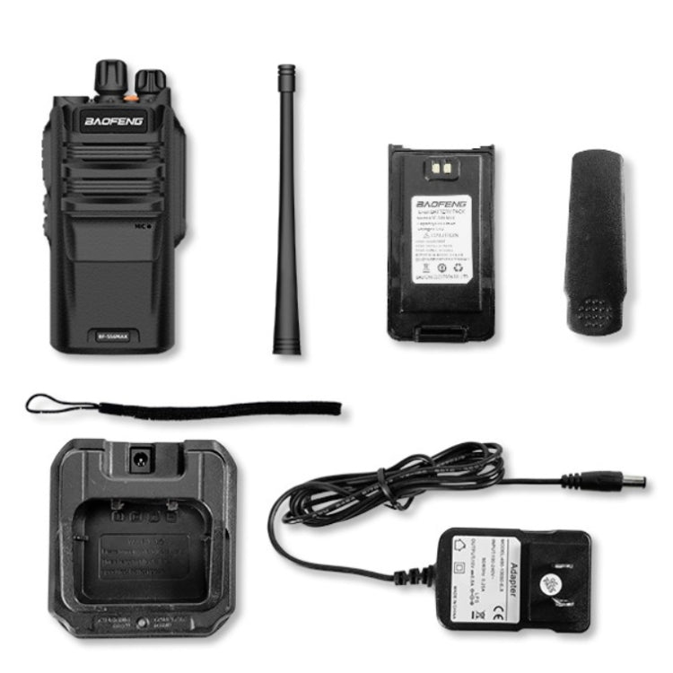 Baofeng BF-S56MAX High-power Waterproof Handheld Communication Device Walkie-talkie, Plug Specifications:US Plug - Handheld Walkie Talkie by Baofeng | Online Shopping UK | buy2fix