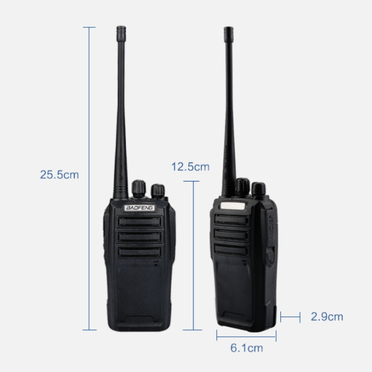 Baofeng BF-UV6D Civil Hotel Outdoor Construction Site Mobile High-power Walkie-talkie, Plug Specifications:EU Plug - Handheld Walkie Talkie by Baofeng | Online Shopping UK | buy2fix