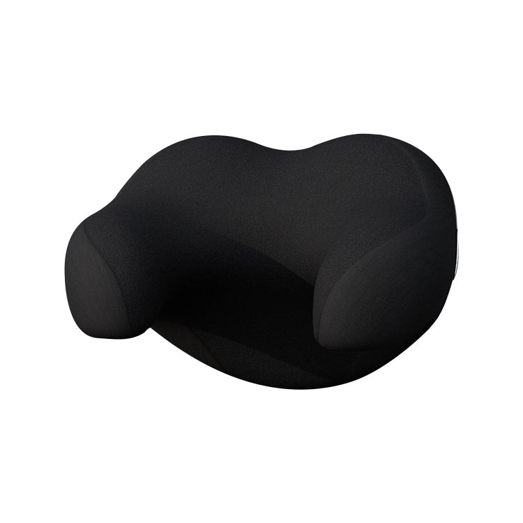 U-shaped Car Headrest Car Memory Foam Neck Pillow(Pure Black) - Seat Accessories by buy2fix | Online Shopping UK | buy2fix