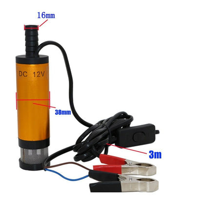12V Car Electric DC Fuel Pump Submersible Pump, 38mm Built-in Filter Version - In Car by buy2fix | Online Shopping UK | buy2fix