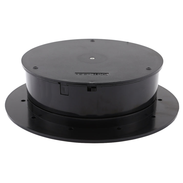 20cm 360 Degree Electric Rotating Turntable Display Stand Photography Video Shooting Props Turntable, Max Load 1.5kg, Powered by Battery(Black) - Camera Accessories by buy2fix | Online Shopping UK | buy2fix