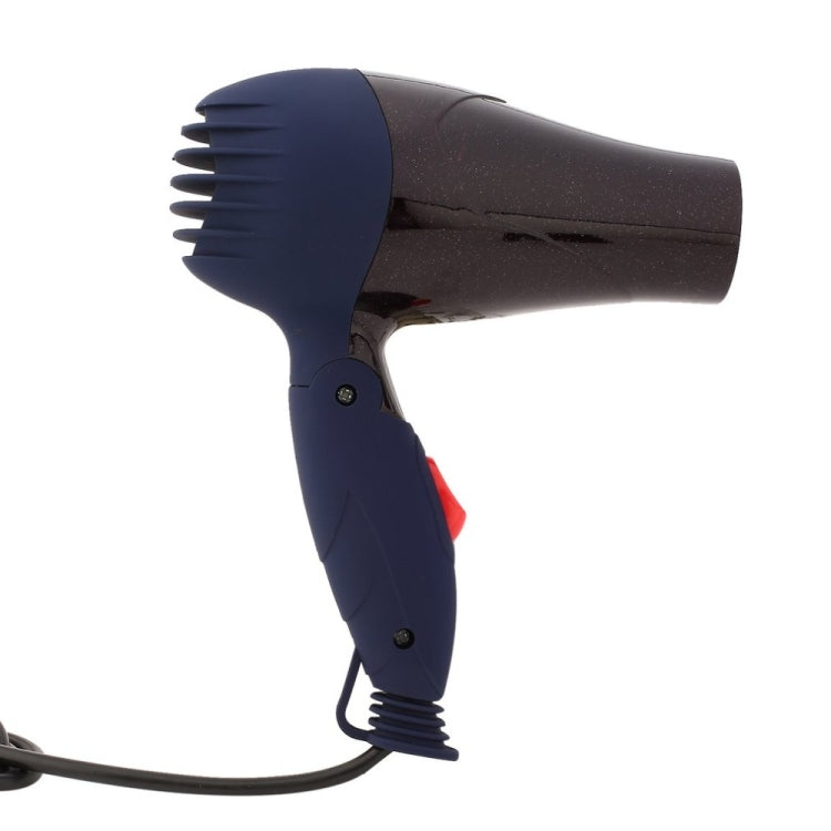 GW-555 220V Portable Mini Hair Blower Foldable Traveller Household Electric Hair Dryer(Silver) - Home & Garden by buy2fix | Online Shopping UK | buy2fix