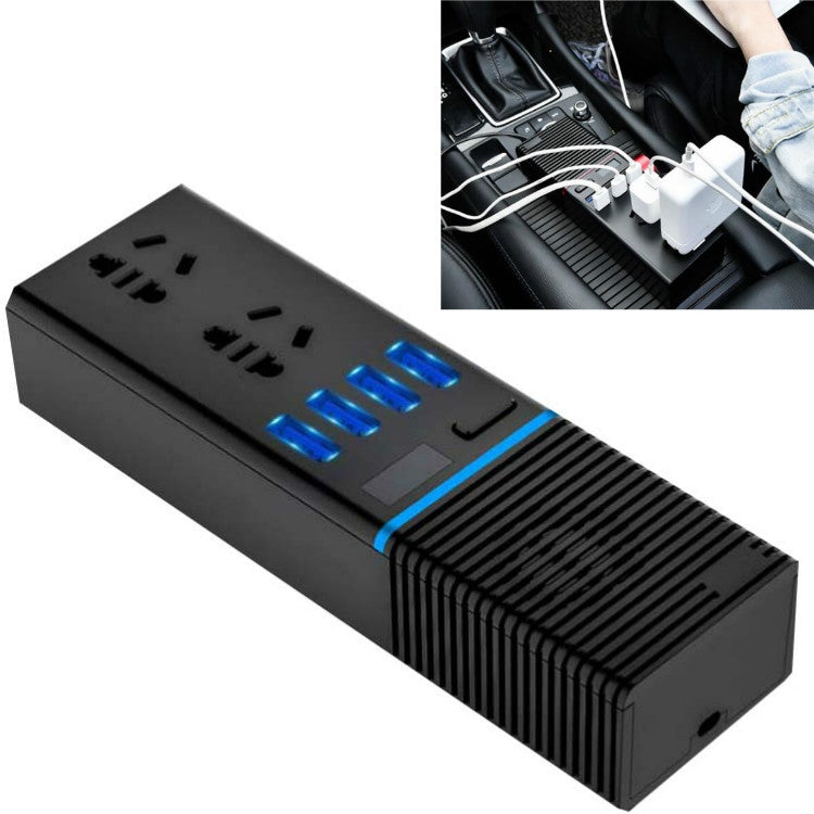 Car Inverter 12v/24v To 220v Household Power Converter Multi-Function Car Socket, Specification:V20-C For Cars - Others by buy2fix | Online Shopping UK | buy2fix