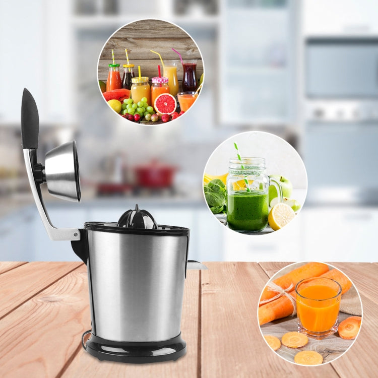 Stainless Steel Multifunctional Hand Press Juicer Orange Juice Machine Electric Juicer, EU Plug - Home & Garden by buy2fix | Online Shopping UK | buy2fix