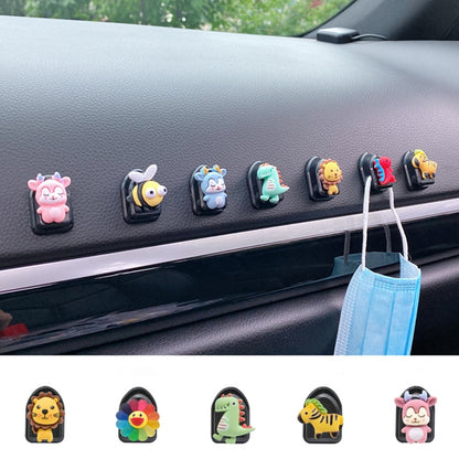 10 PCS Car Hook Car Sticky Multifunctional Mini Small Hook Car Seat Back Hook, Colour: Hook - Auto Fastener & Clips by buy2fix | Online Shopping UK | buy2fix