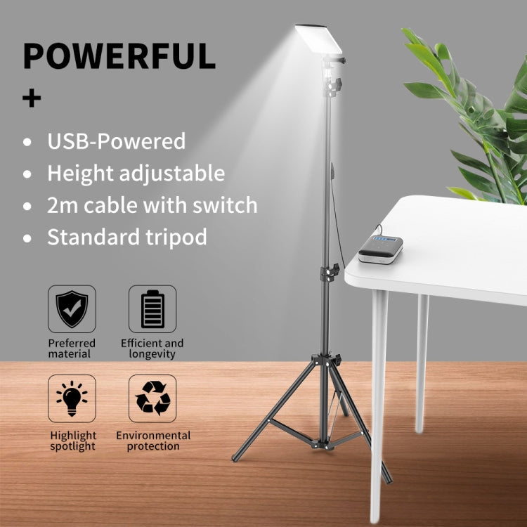 Multifunctional Portable Outdoor Camping Lamp Adjustable Bracket Work Lamp - Camping Lighting by buy2fix | Online Shopping UK | buy2fix