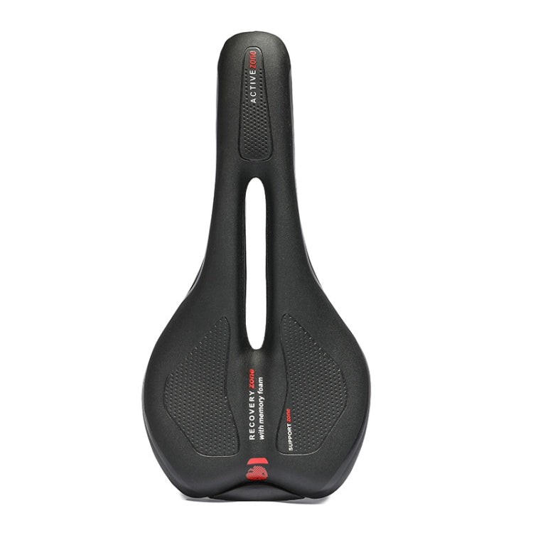 Bicycle Seat Mountain Bike Road Bike Hollow Breathable Comfortable Saddle Seat(Red) - Outdoor & Sports by buy2fix | Online Shopping UK | buy2fix