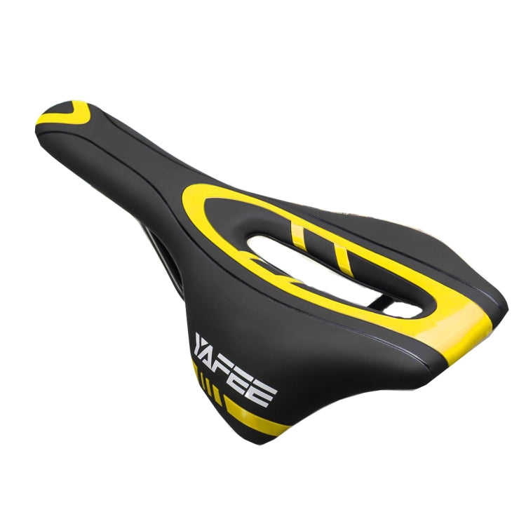 YAFEE Mountain Bike Saddle Mountain Bike Seat Hollow Bicycle Seat(Yellow) - Bicycle Saddle by YAFEE | Online Shopping UK | buy2fix