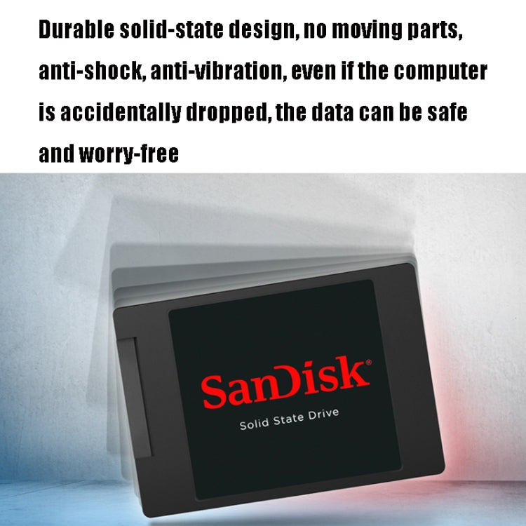 SanDisk SDSSDA 2.5 inch Notebook SATA3 Desktop Computer Solid State Drive, Capacity: 240GB - Computer & Networking by SanDisk | Online Shopping UK | buy2fix