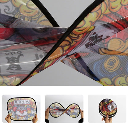 N978 2 Sets Summer Cartoon Car Electrostatic Adsorption Side Window Shade Sticker(One Pair  Two ha) - Sound & Heat Insulation Cotton by buy2fix | Online Shopping UK | buy2fix