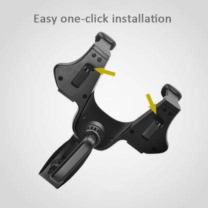 Car Rearview Mobile Phone Bracket Car Post Mirror Universal Navigation Bracket Driving Recorder Car Clip - Car Holders by buy2fix | Online Shopping UK | buy2fix