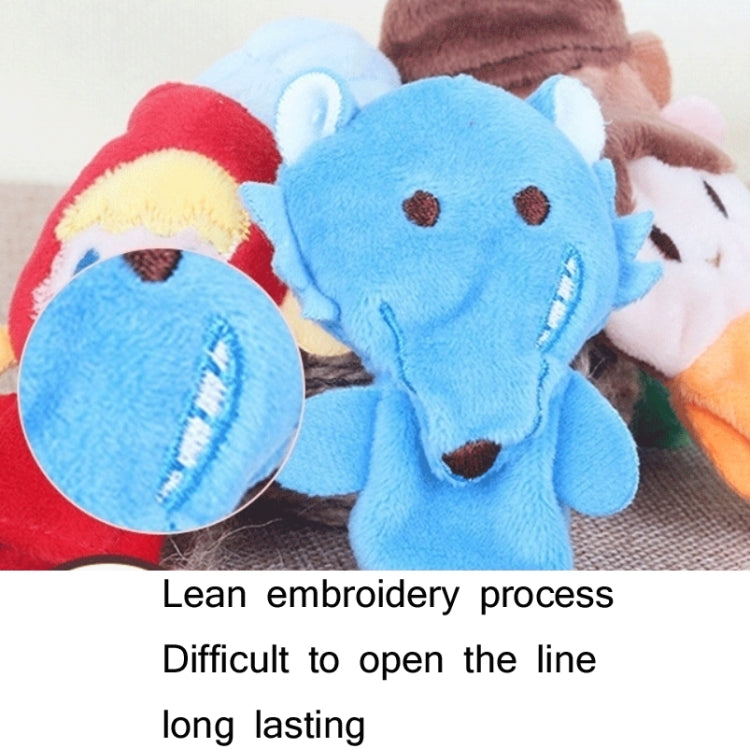 Animal Finger Dolls Plush Toys For Preschool Education, Height: 7.5cm(10 PCS/Set Finger Doll) - Soft Toys by buy2fix | Online Shopping UK | buy2fix