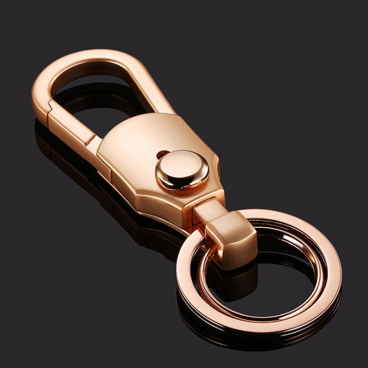 JOBON ZB-098 Car Keychain Men Waist Holding Key Pendant Ring(Golden) - Key Rings by JOBON | Online Shopping UK | buy2fix