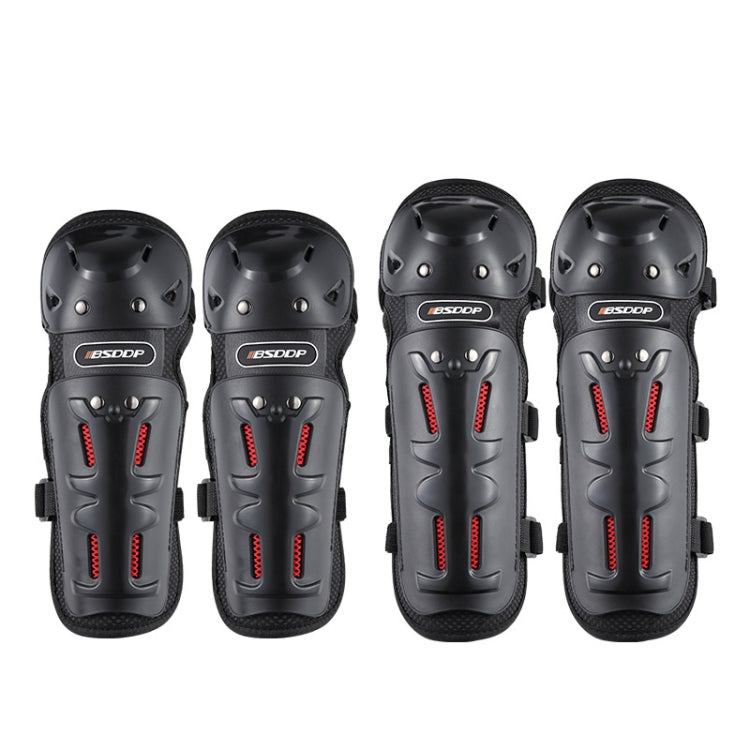 4 PCS / Set BSDDP MDL1002 Motorcycle Knee Knee Elbow Pads Protective Gear Autumn Winter Warm Anti-Falling Leg Equipment - Protective Gear by buy2fix | Online Shopping UK | buy2fix