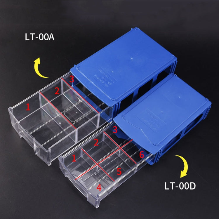 5 PCS Multifunctional Building Block Type Component Box Storage Box Drawer Type Parts Box Combined Accessory Box, Specification: LT-00A L - Storage Bags & Boxes by buy2fix | Online Shopping UK | buy2fix