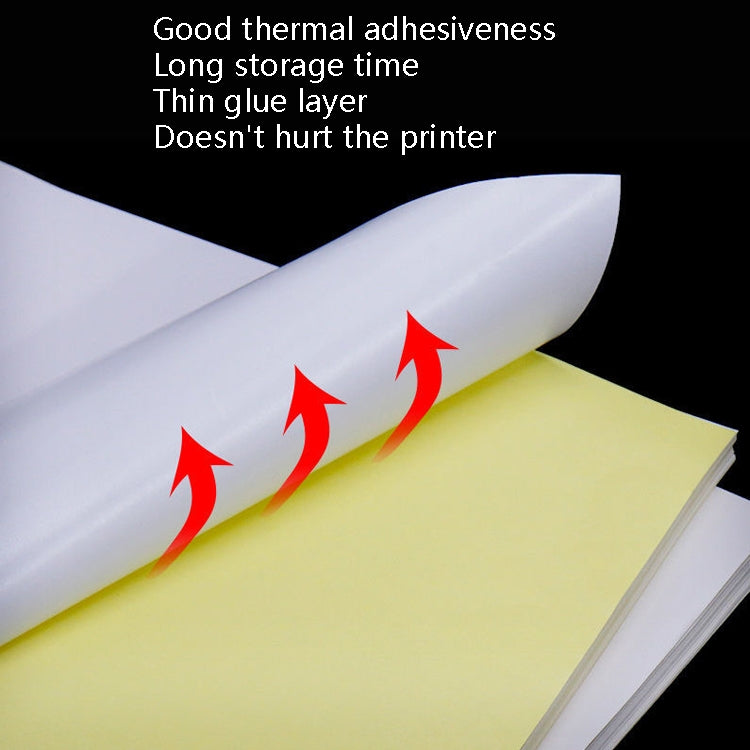 100 Sheets A4 Non-Adhesive Print Paper Blank Writing Adhesive Laser Inkjet Print Label Paper(Glossy) - Consumer Electronics by buy2fix | Online Shopping UK | buy2fix