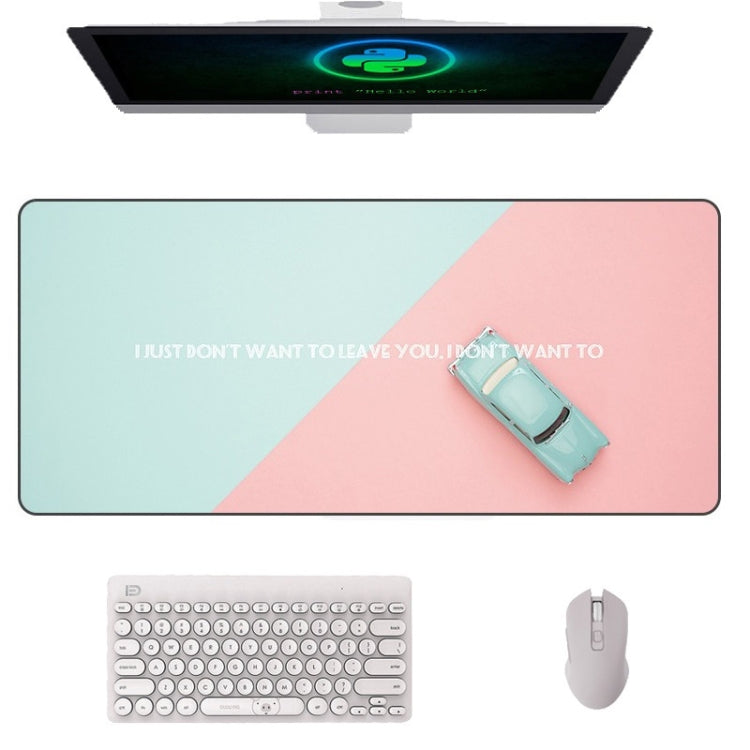 300x800x3mm AM-DM01 Rubber Protect The Wrist Anti-Slip Office Study Mouse Pad( 25) - Mouse Pads by buy2fix | Online Shopping UK | buy2fix