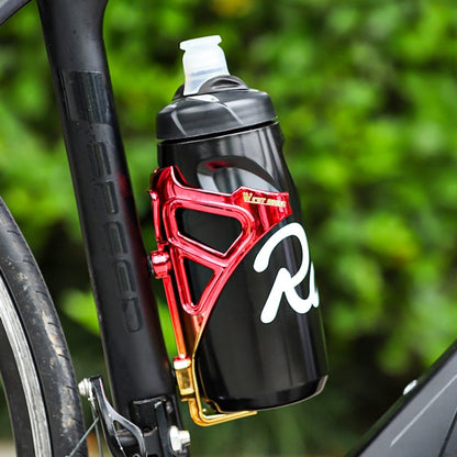 WEST BIKING YP0704033 Bicycle Gradient Water Bottle Holder PC Colorful Cup Bracket(Purple Golden Green Gradient) - Holders by WEST BIKING | Online Shopping UK | buy2fix