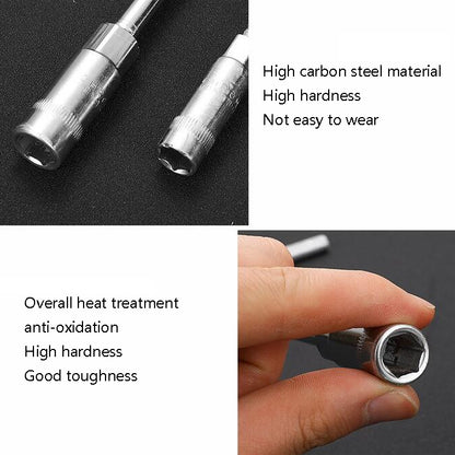 4 PCS T-Wrench Car Assembly Repair Sleeve Wrench Hexagon Lengthening Socket, Specification: 19mm - In Car by buy2fix | Online Shopping UK | buy2fix